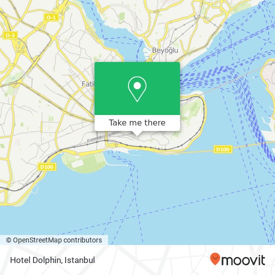 Hotel Dolphin map