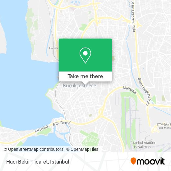 Hacı Bekir Ticaret map