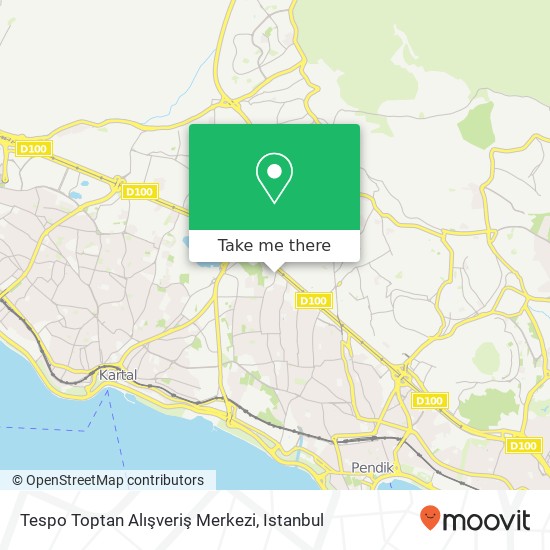 Tespo Toptan Alışveriş Merkezi map