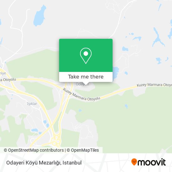 Odayeri Köyü Mezarlığı map
