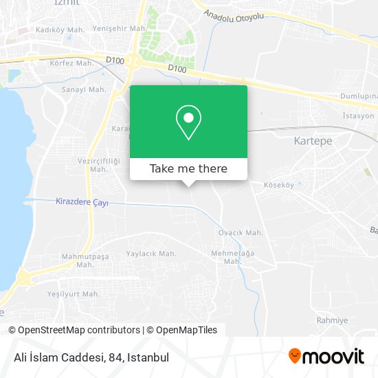 Ali İslam Caddesi, 84 map