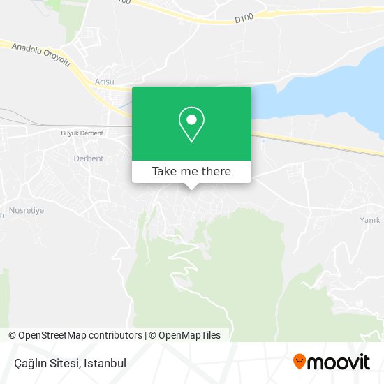 Çağlın Sitesi map