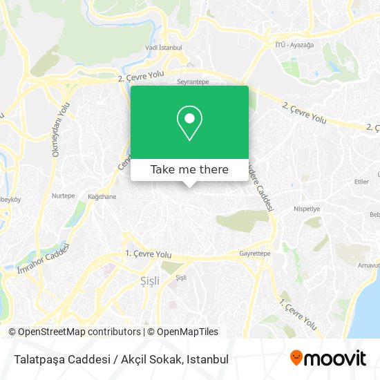 Talatpaşa Caddesi / Akçil Sokak map