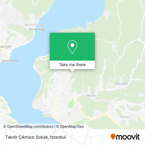 Takdir Çıkmazı Sokak map