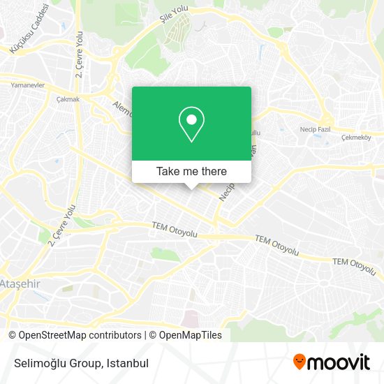 Selimoğlu Group map