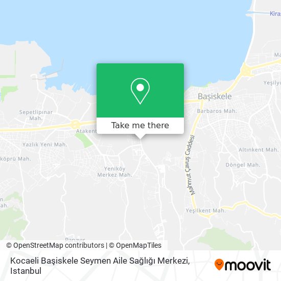 Kocaeli Başiskele Seymen Aile Sağlığı Merkezi map