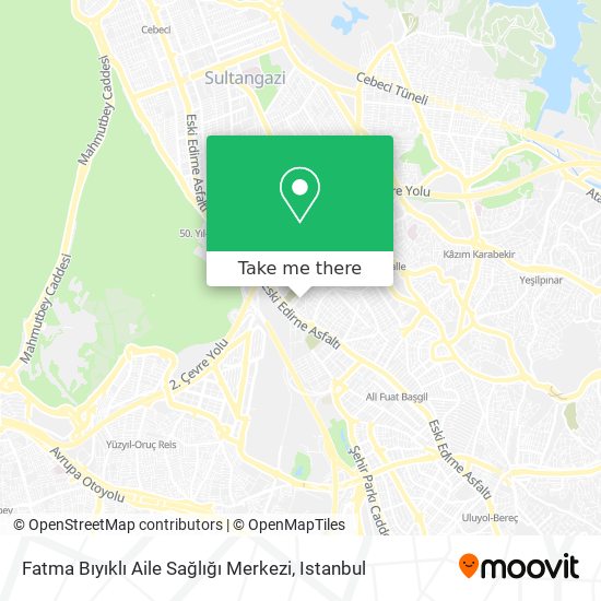 Fatma Bıyıklı Aile Sağlığı Merkezi map