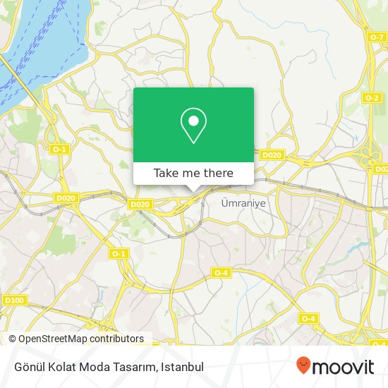 Gönül Kolat Moda Tasarım map