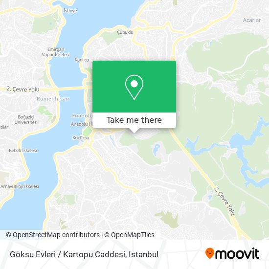 Göksu Evleri / Kartopu Caddesi map