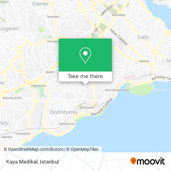 Kaya Medikal map