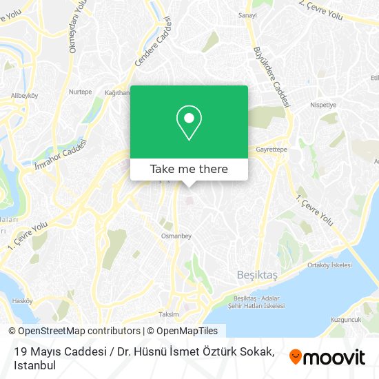 19 Mayıs Caddesi / Dr. Hüsnü İsmet Öztürk Sokak map