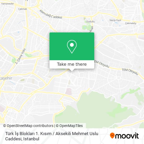 Türk İş Blokları 1. Kısım / Aksekili Mehmet Uslu Caddesi map