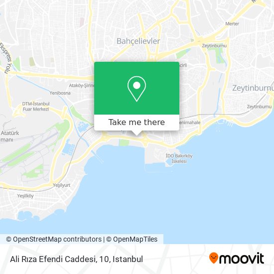 Ali Rıza Efendi Caddesi, 10 map