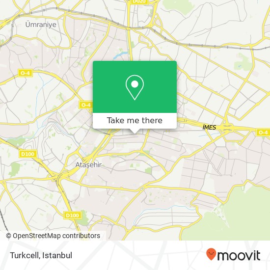 Turkcell map