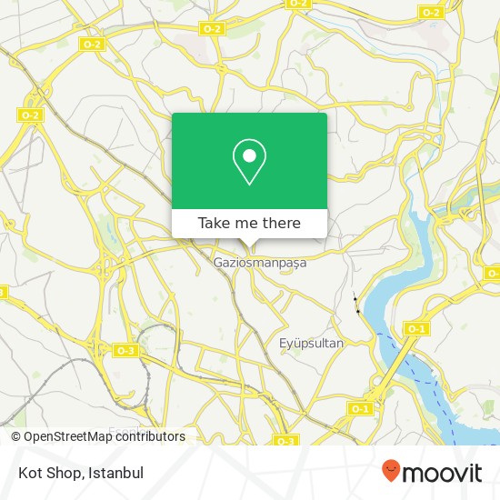 Kot Shop map