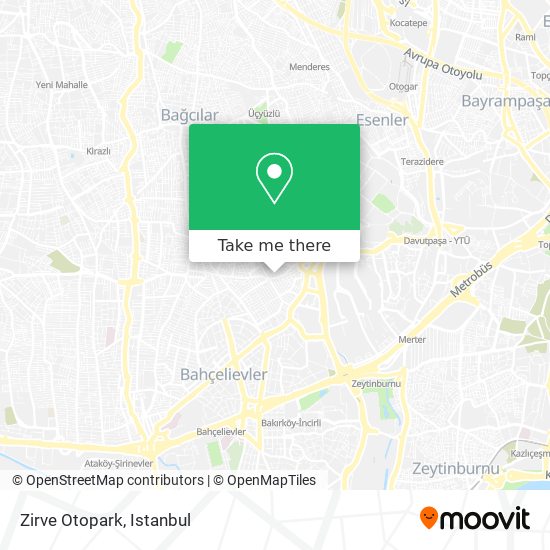 Zirve Otopark map