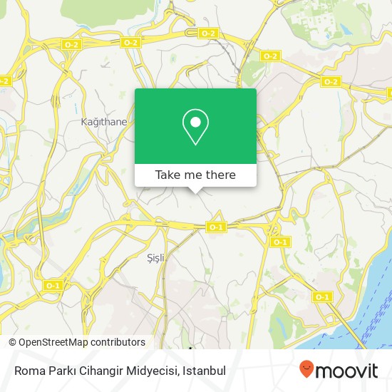 Roma Parkı Cihangir Midyecisi map