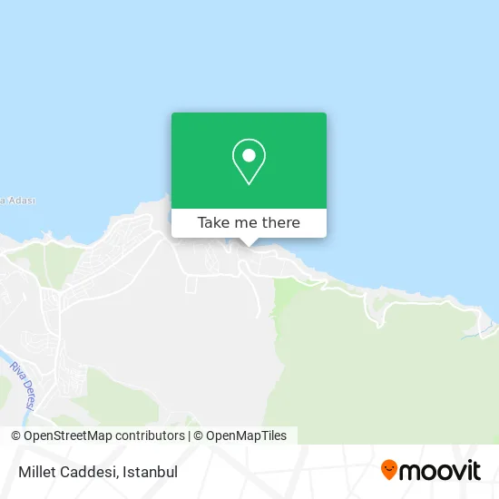 Millet Caddesi map