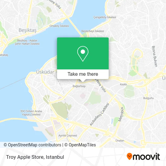 Troy Apple Store map