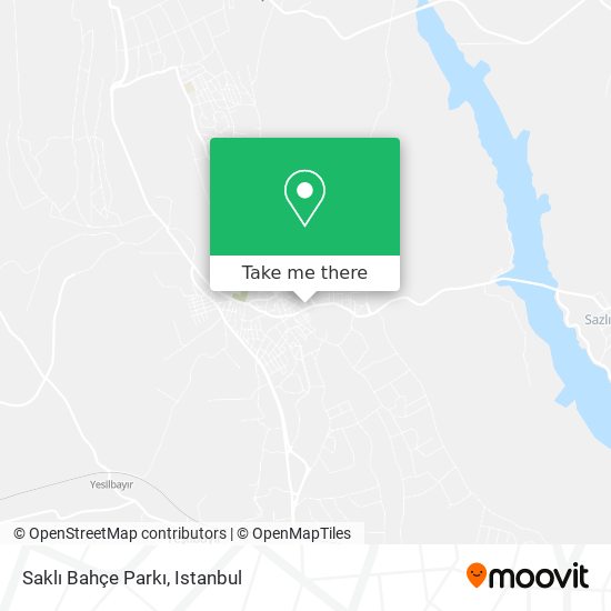 Saklı Bahçe Parkı map