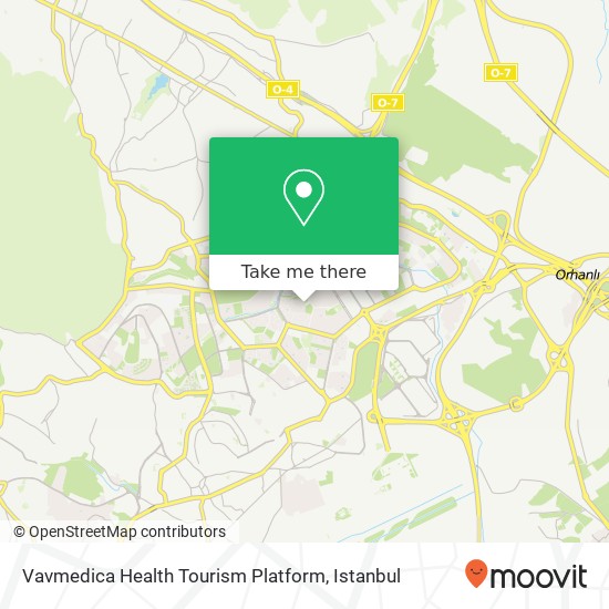 Vavmedica Health Tourism Platform map