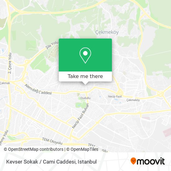 Kevser Sokak / Cami Caddesi map