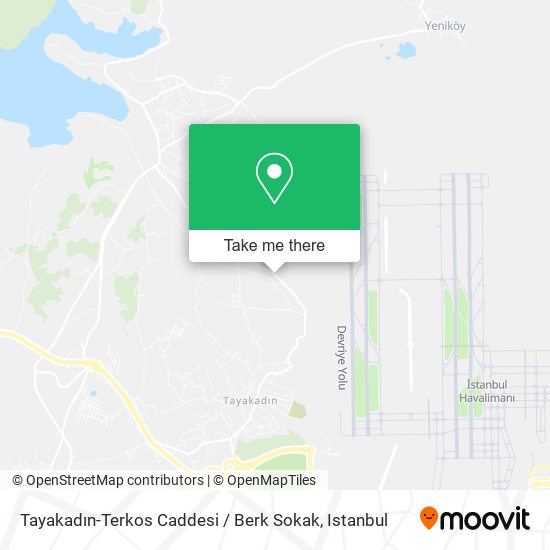 Tayakadın-Terkos Caddesi / Berk Sokak map