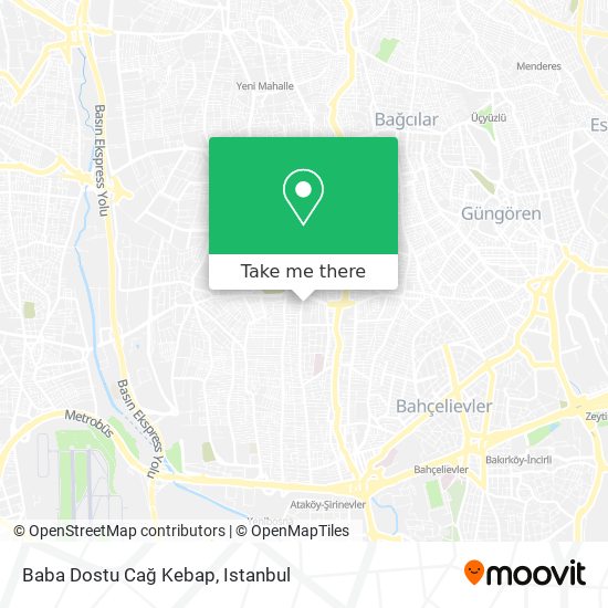 Baba Dostu Cağ Kebap map