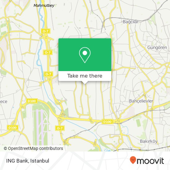 ING Bank map