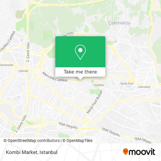 Kombi Market map