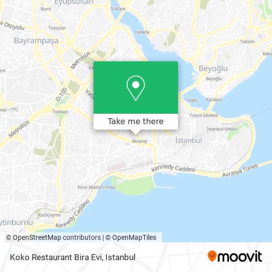 Koko Restaurant Bira Evi map