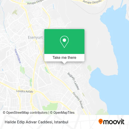 Halide Edip Adıvar Caddesi map