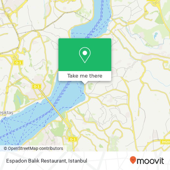 Espadon Balık Restaurant map