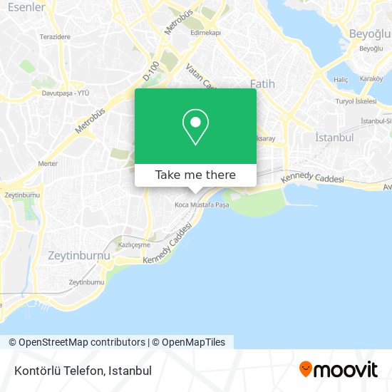 Kontörlü Telefon map