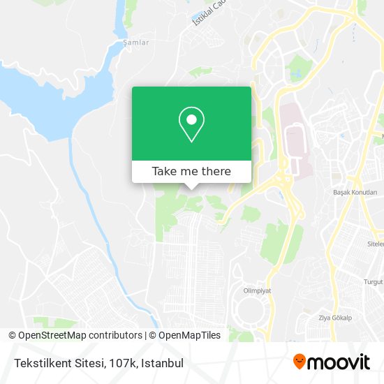 Tekstilkent Sitesi, 107k map