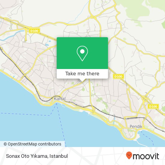 Sonax Oto Yıkama map