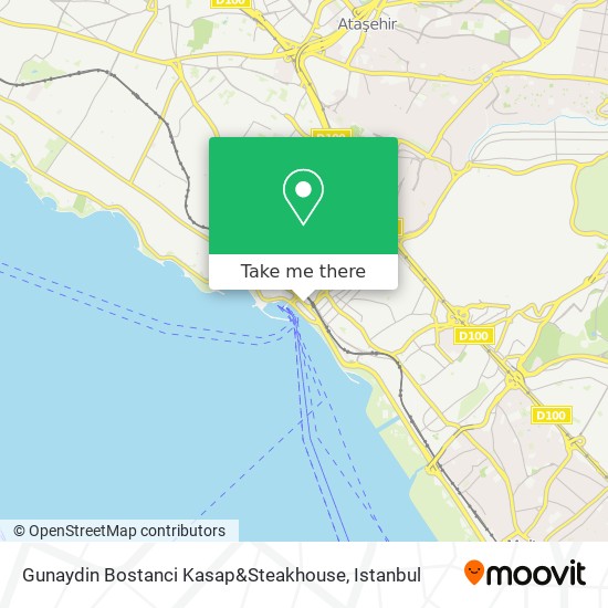 Gunaydin Bostanci Kasap&Steakhouse map