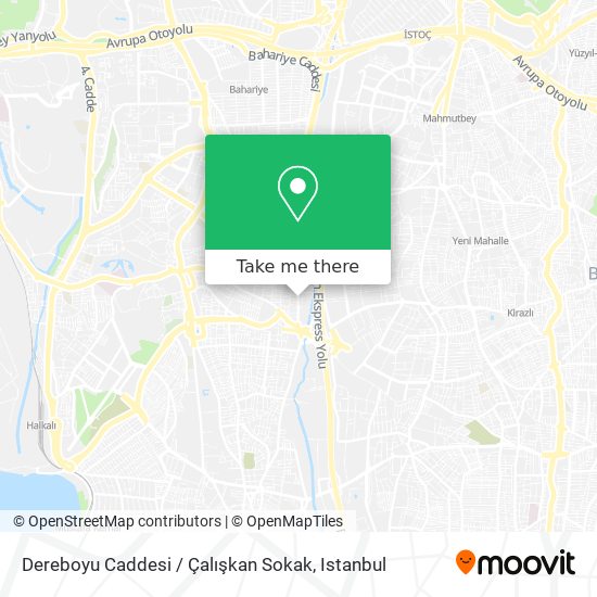 Dereboyu Caddesi / Çalışkan Sokak map