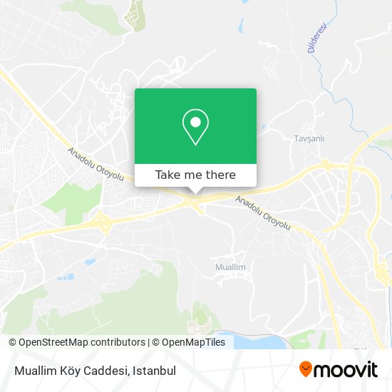 Muallim Köy Caddesi map