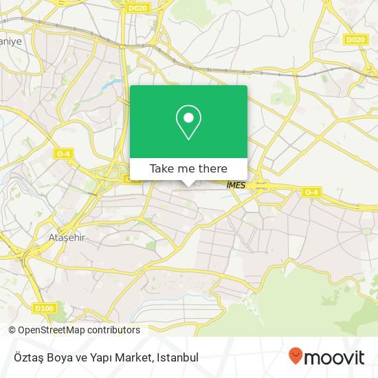 Öztaş Boya ve Yapı Market map