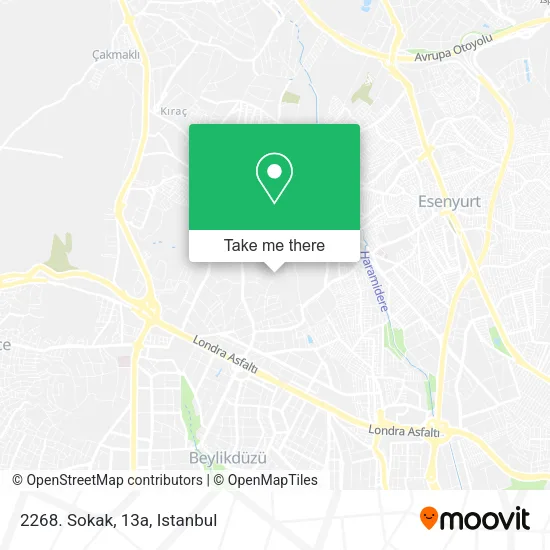2268. Sokak, 13a map