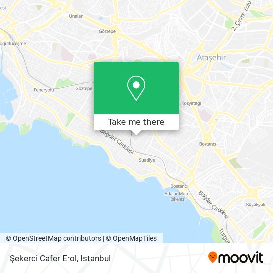 Şekerci Cafer Erol map