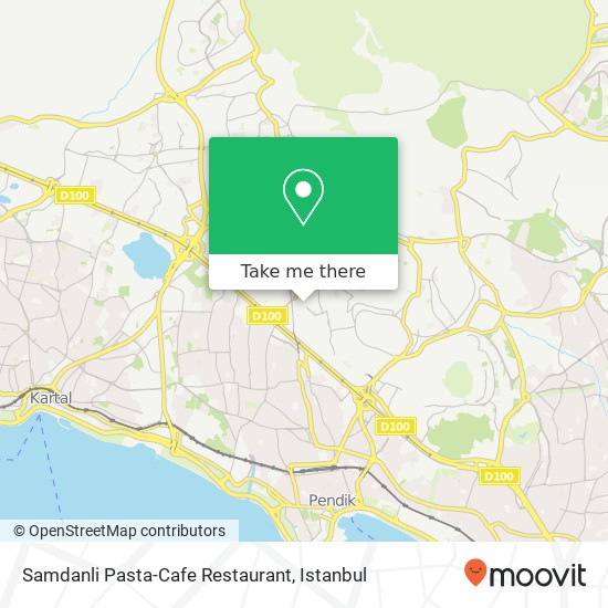 Samdanli Pasta-Cafe Restaurant map