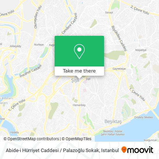 Abide-i Hürriyet Caddesi / Palazoğlu Sokak map