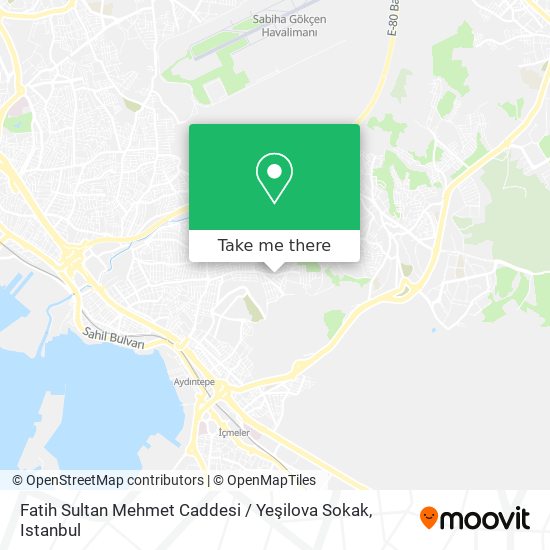 Fatih Sultan Mehmet Caddesi / Yeşilova Sokak map