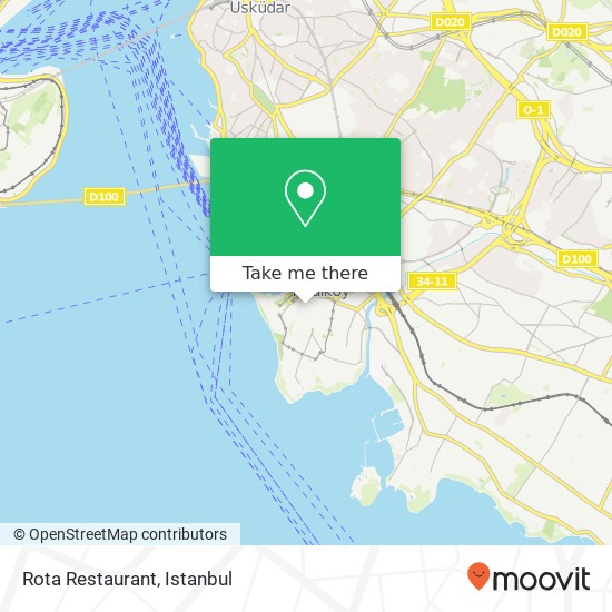 Rota Restaurant map