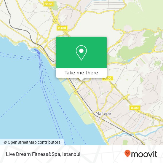 Live Dream Fitness&Spa map