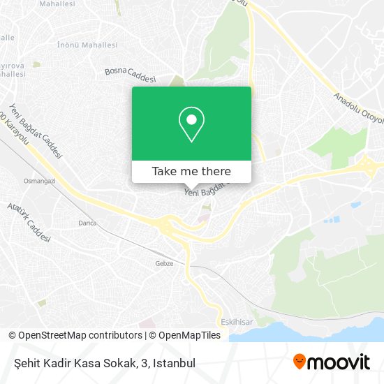 Şehit Kadir Kasa Sokak, 3 map