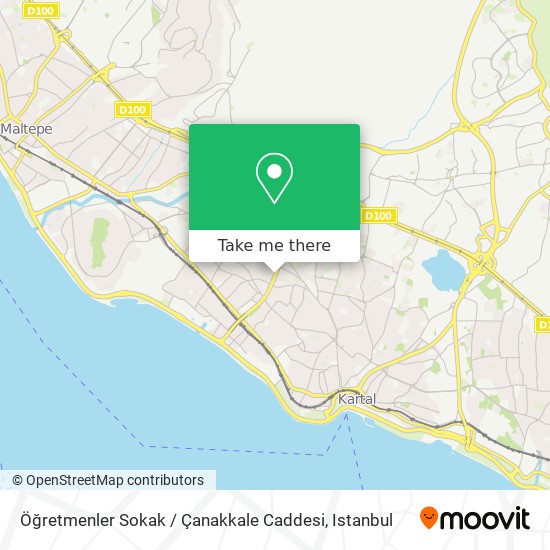 Öğretmenler Sokak / Çanakkale Caddesi map