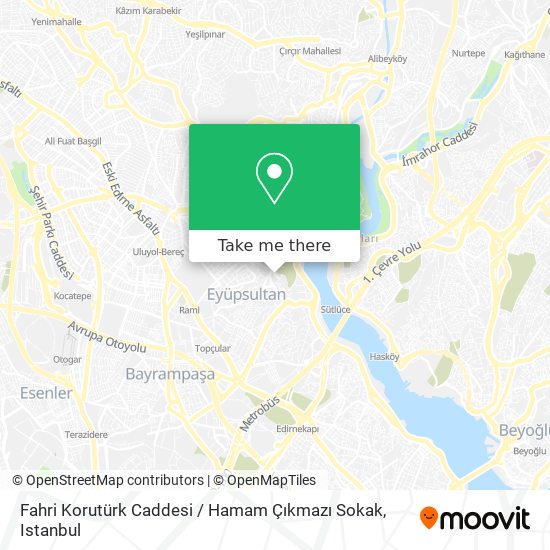 Fahri Korutürk Caddesi / Hamam Çıkmazı Sokak map